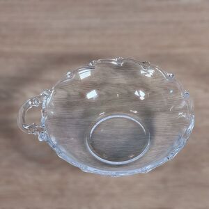 Fostoria Century Handled Bowl 4.5" American Clear Glass‎ Vintage